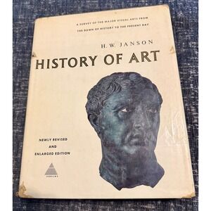 Abrams History of Art Hardcover Good Revised Enlarged H.W. Janson 1973